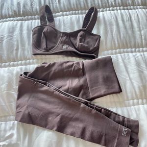 Set active sculpt flex 2 piece set in pepper
